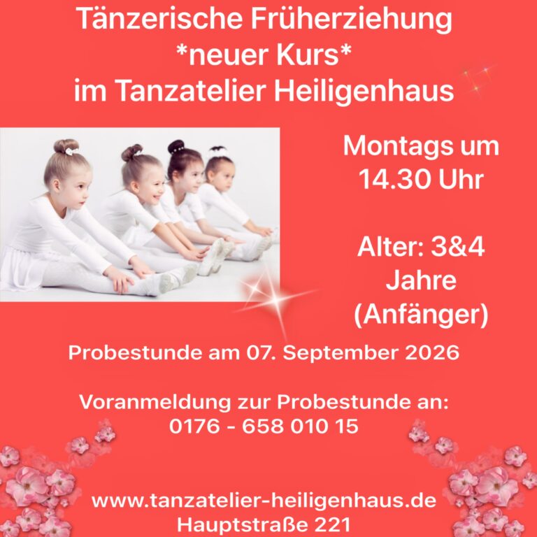 Tänz. Früherz. - NEU!